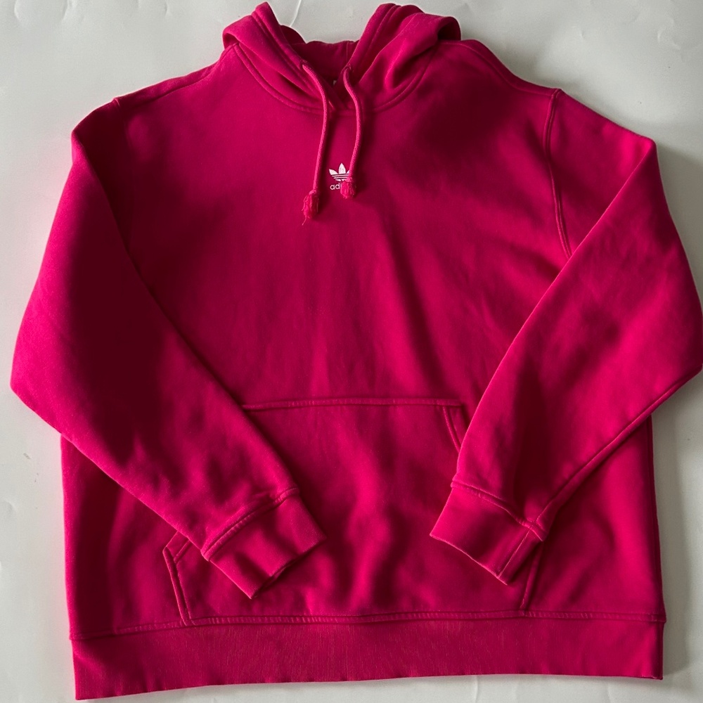 Adidas Women's Pink Sweatshirt/Hoodie Size XL EUC